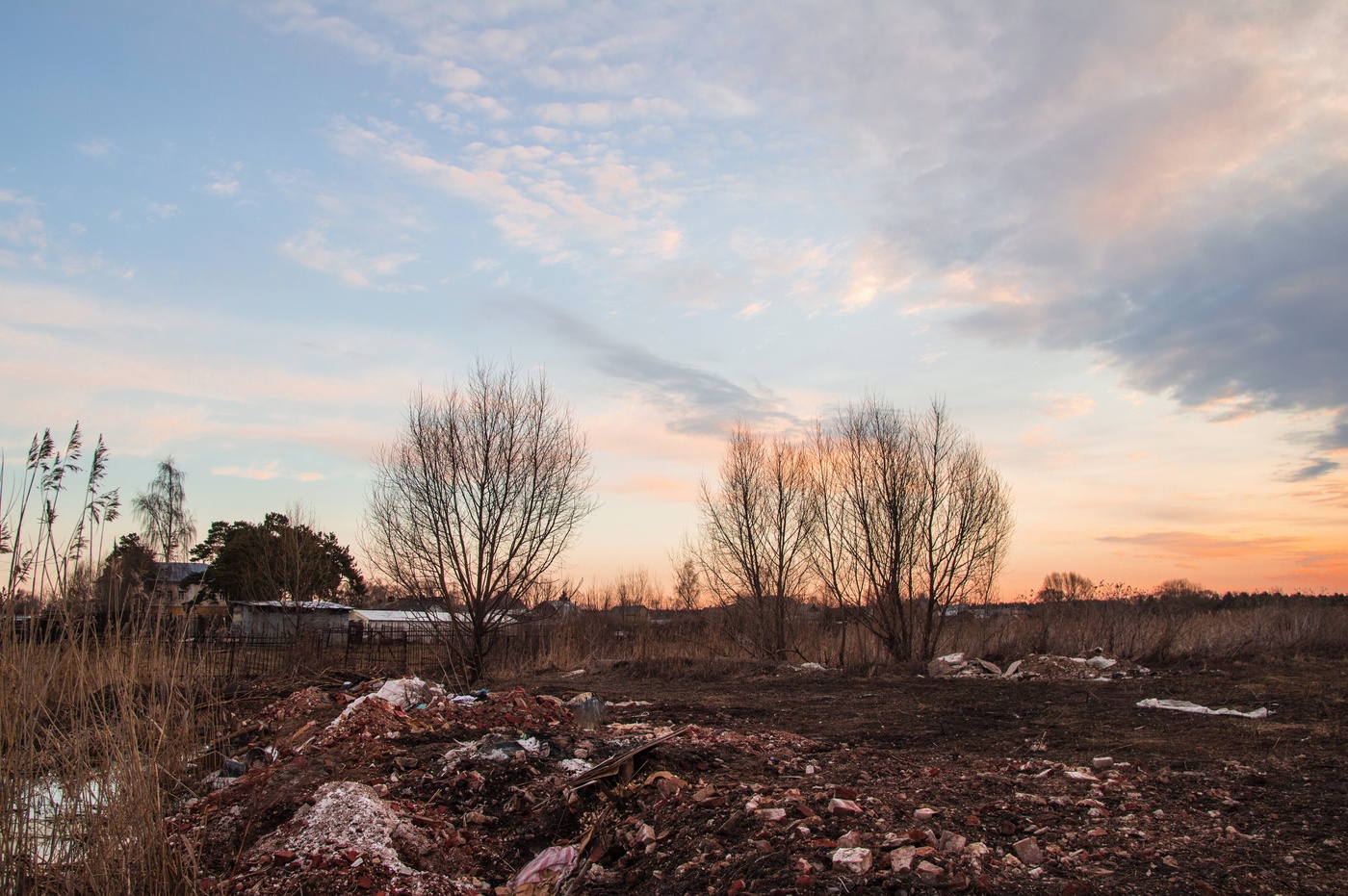 рассвет на окраине