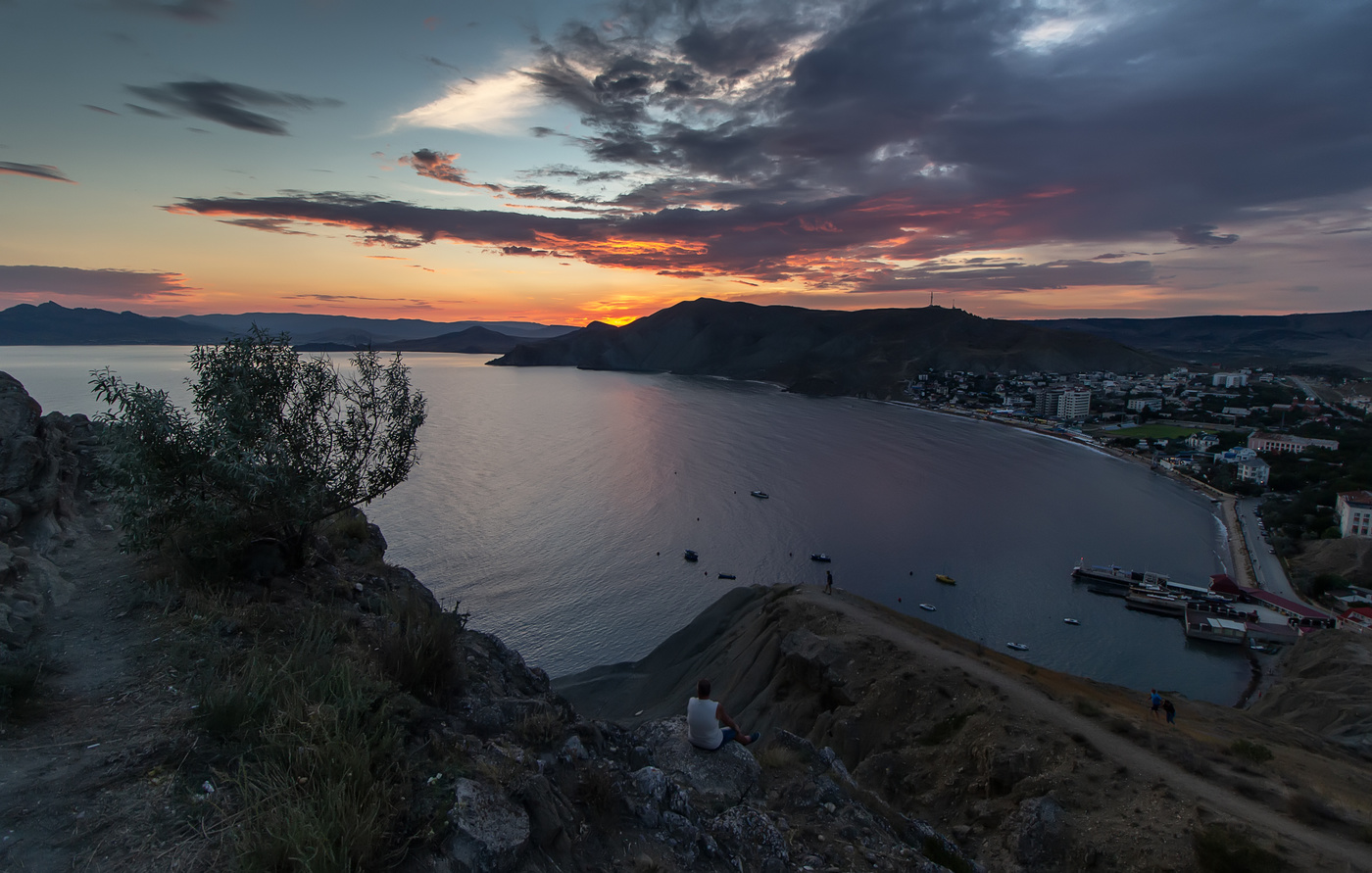 Последние лучи...