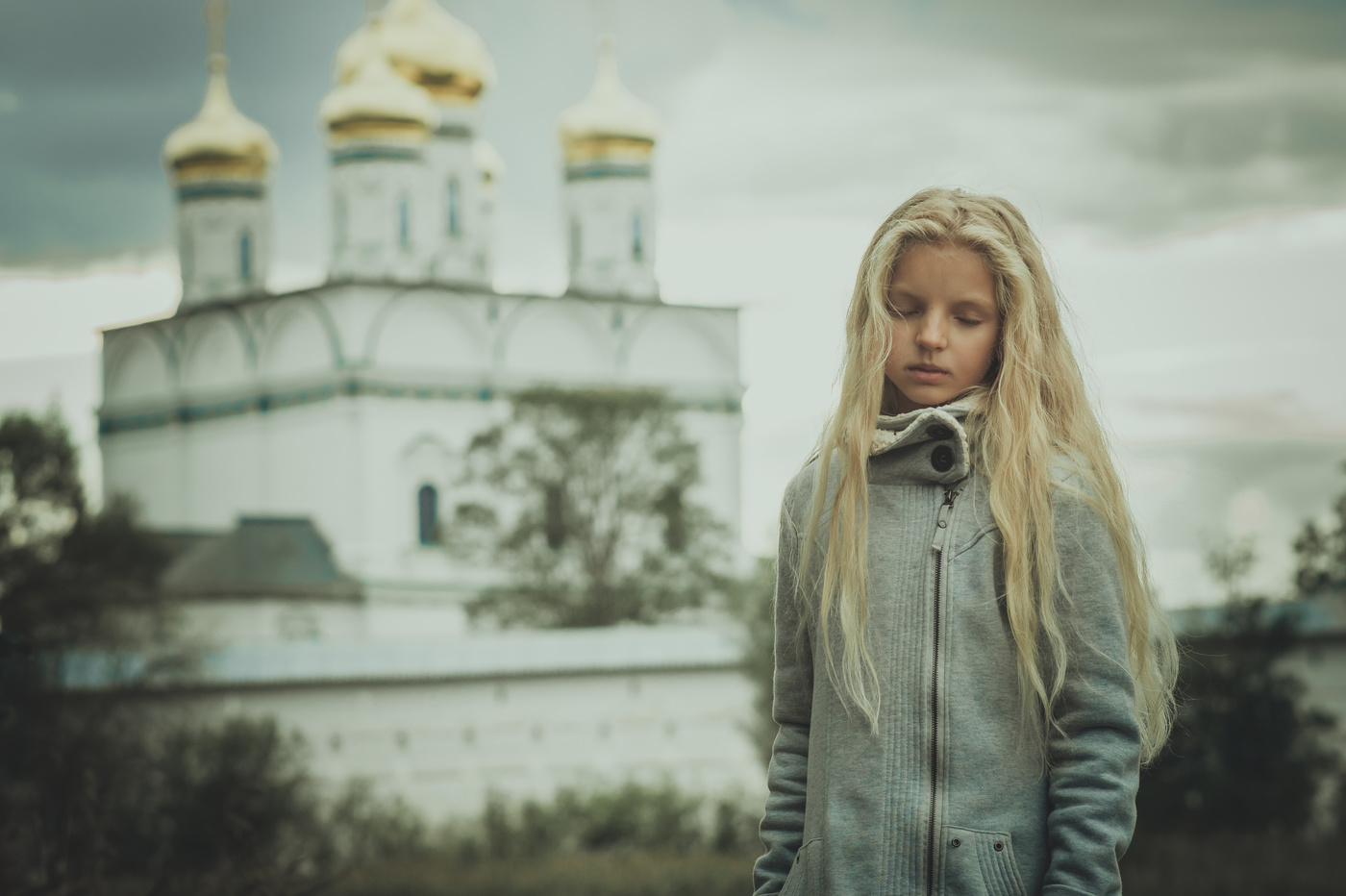 на Страстной неделе...