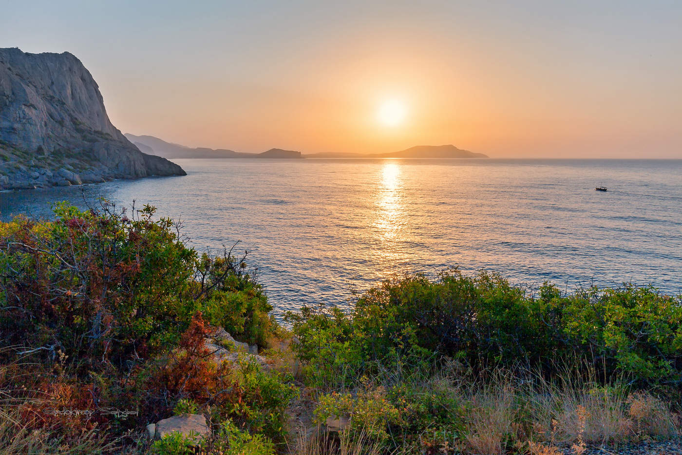 На берегу Черного моря