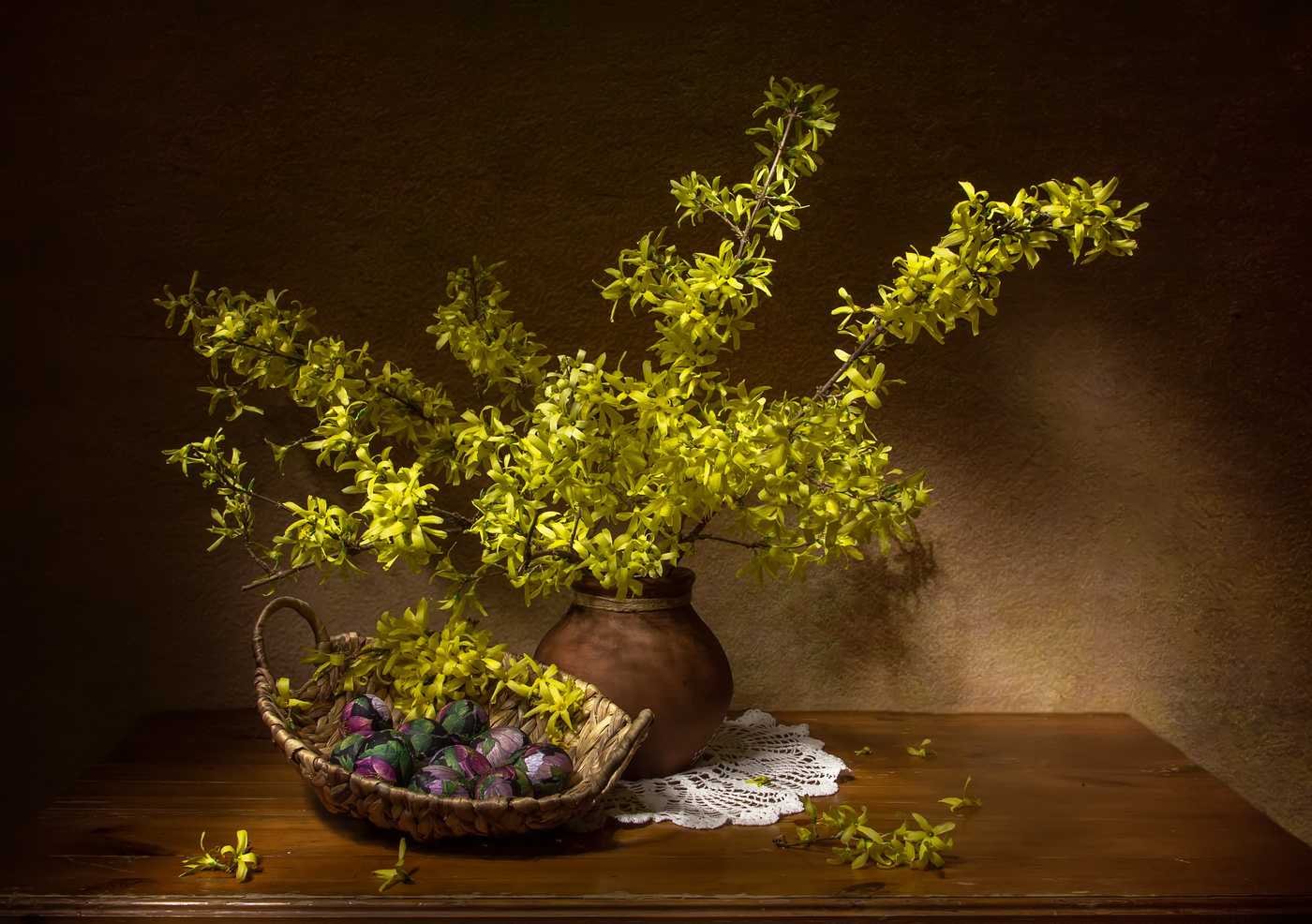 На светлой неделе...