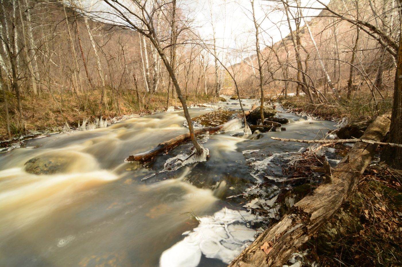 Весна. Река Курузяк.