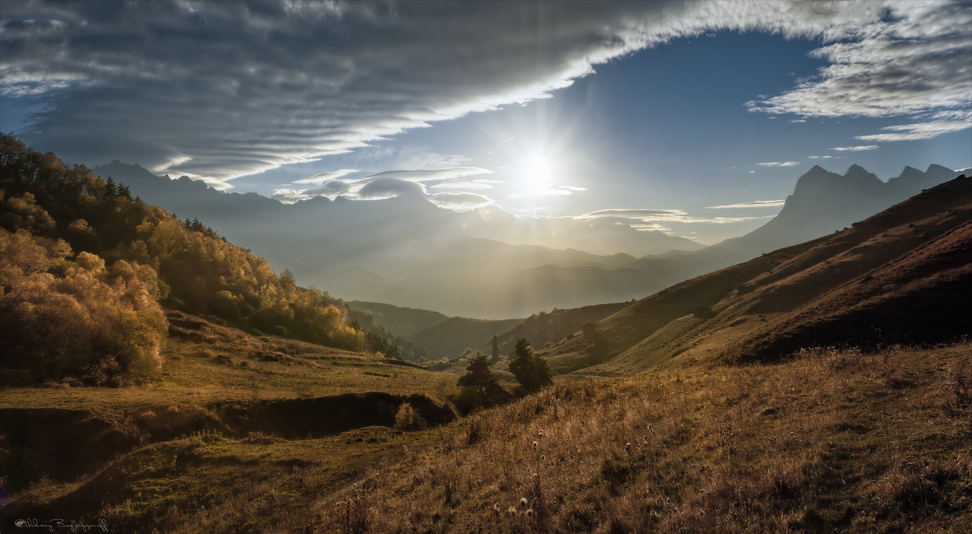 В погоне за закатом.