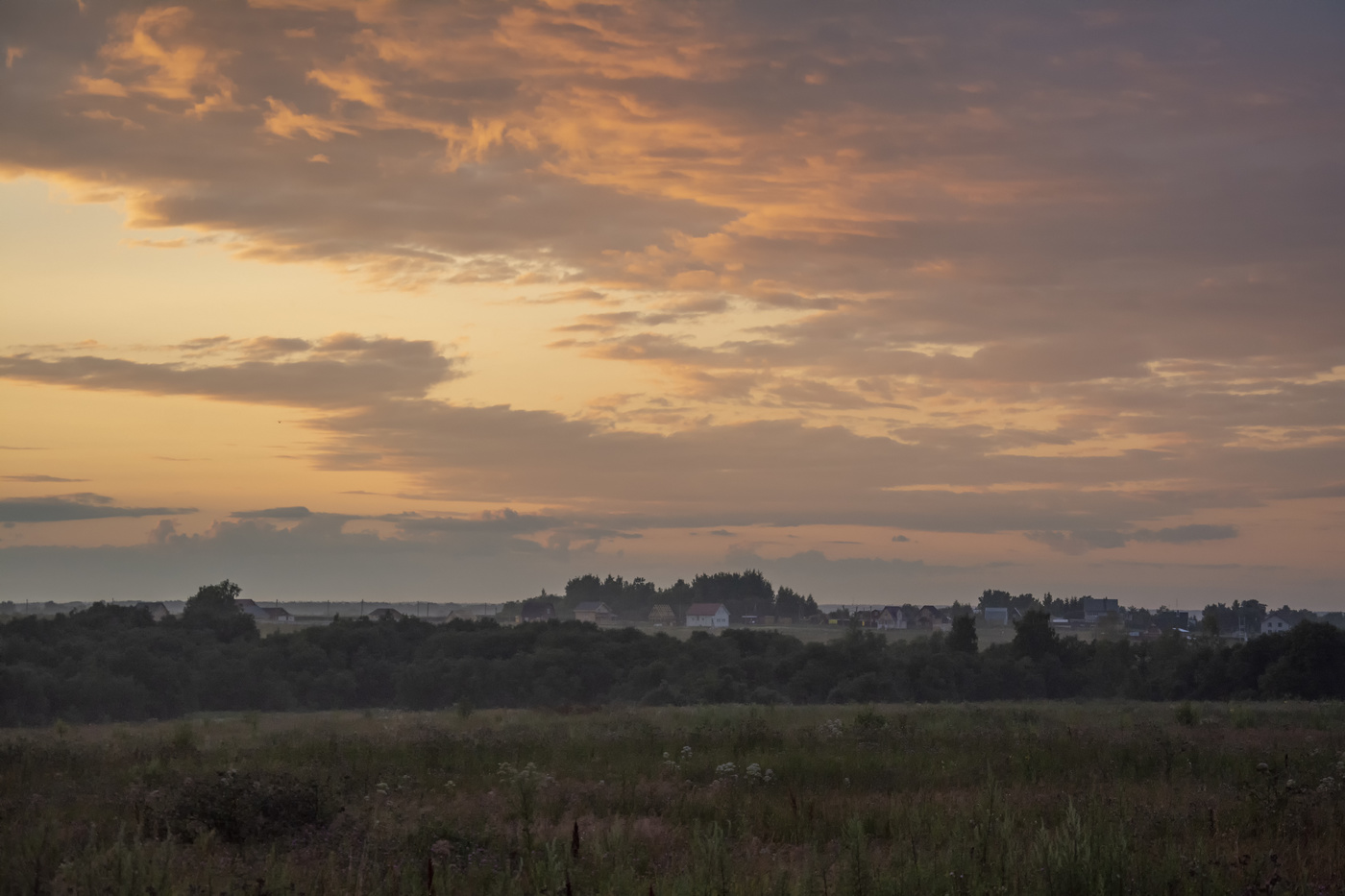 после заката