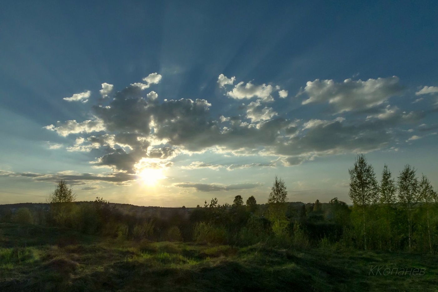 Майский закат