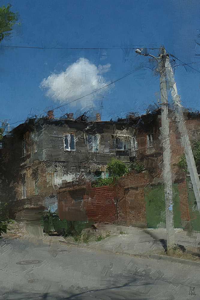 облако над домом