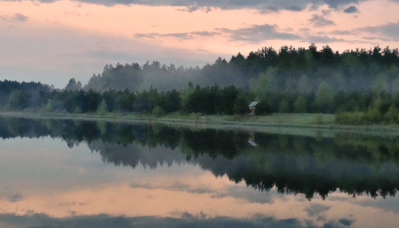 Майский туманный вечер