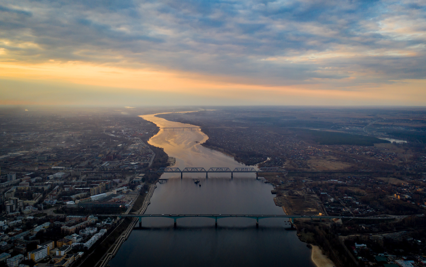 Волжские просторы
