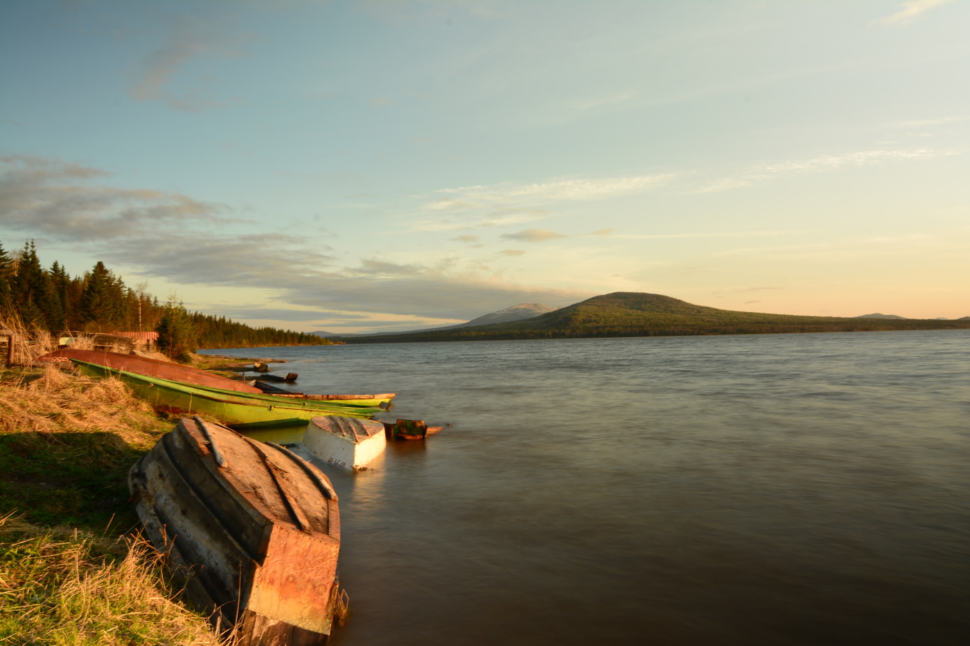 Вечерний Зюраткуль.