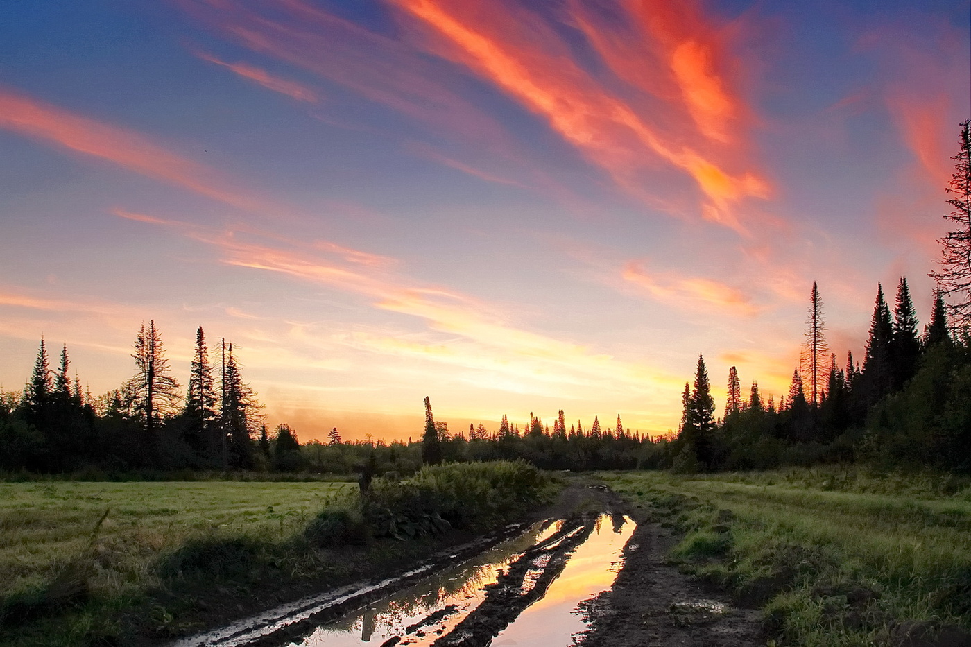 Вечерняя заря.