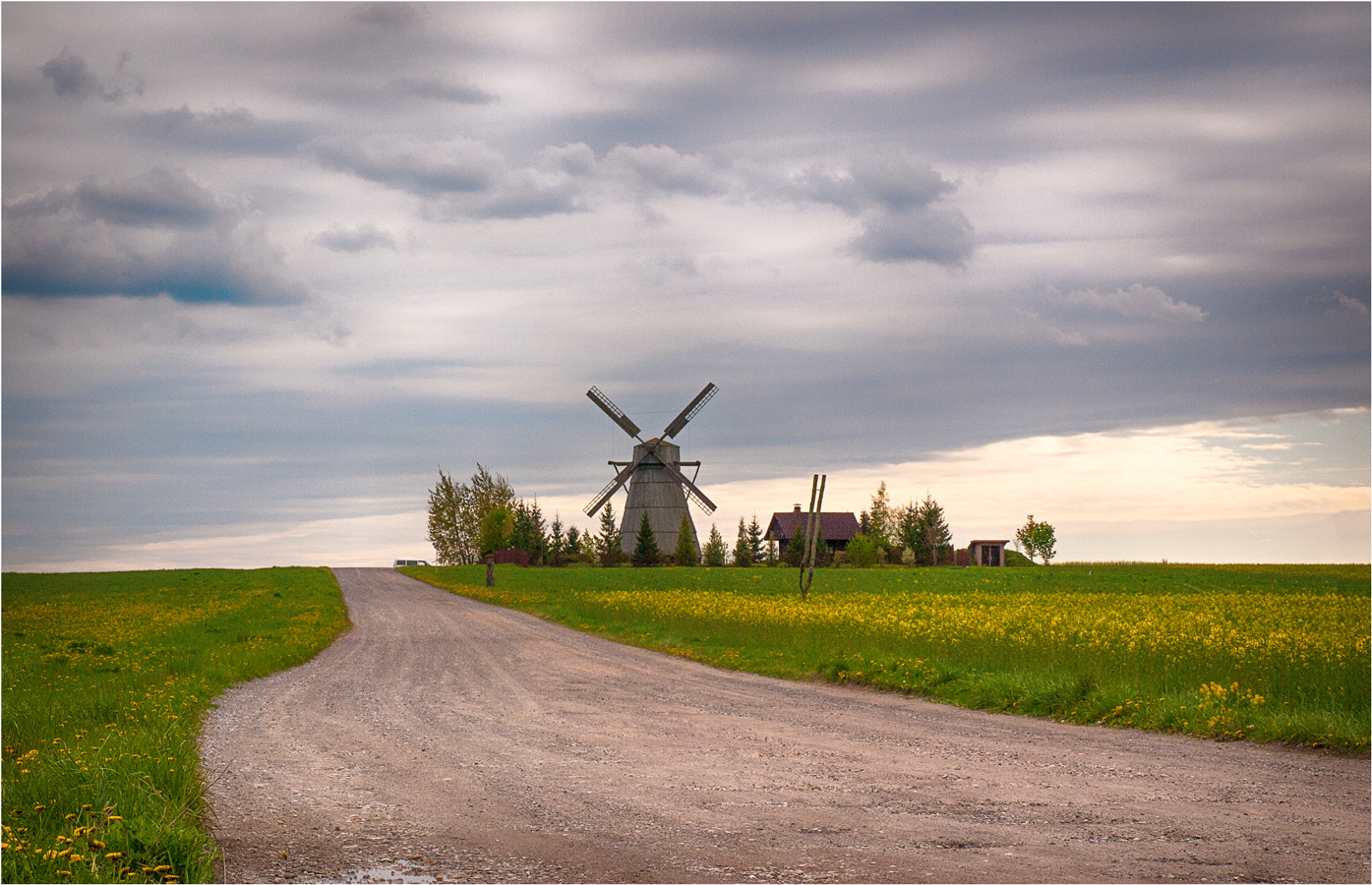 На мельнице