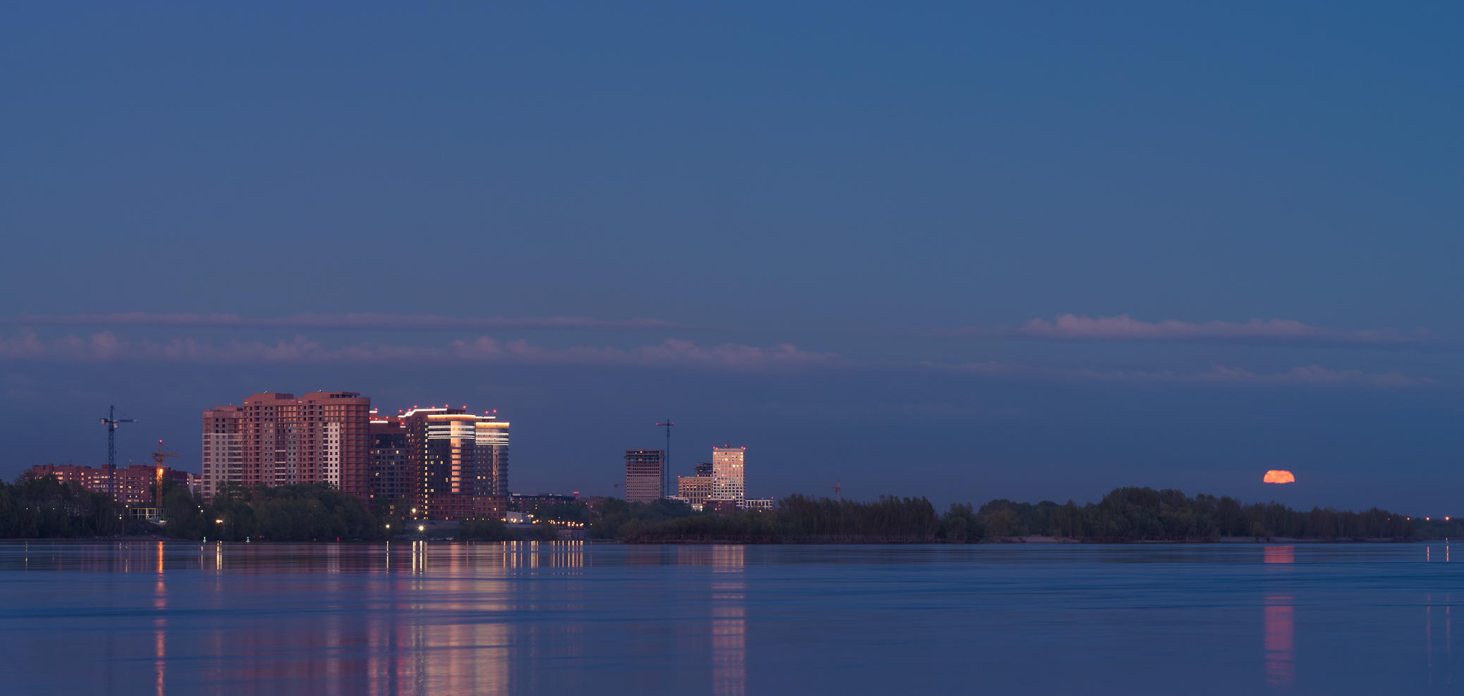 синий вечер