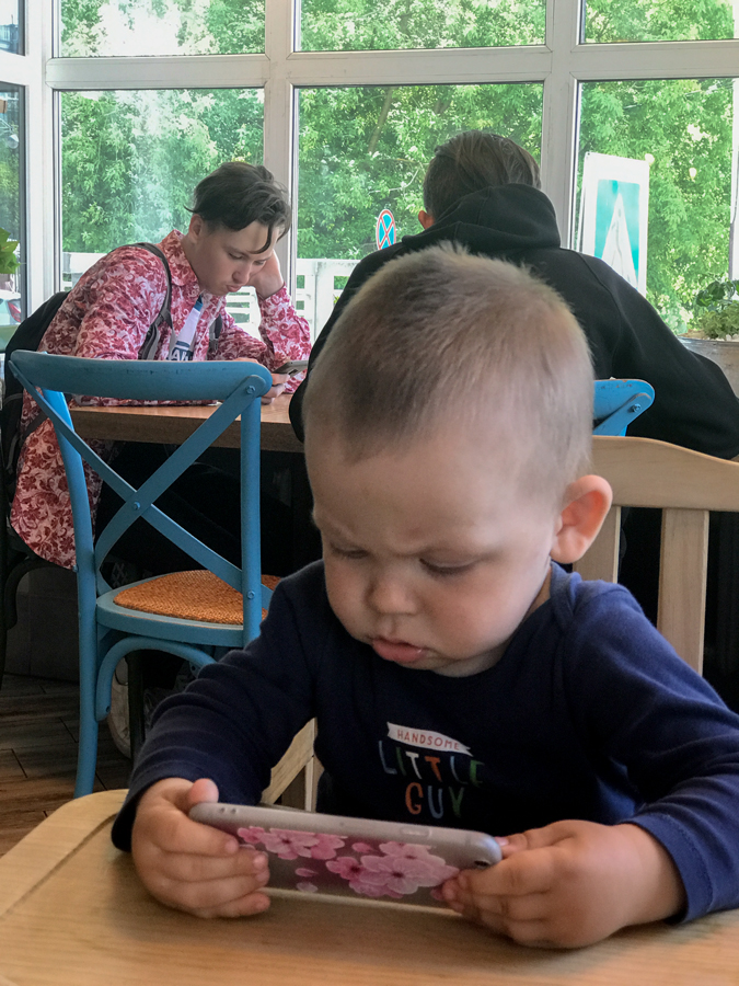 В ожидании заказа.