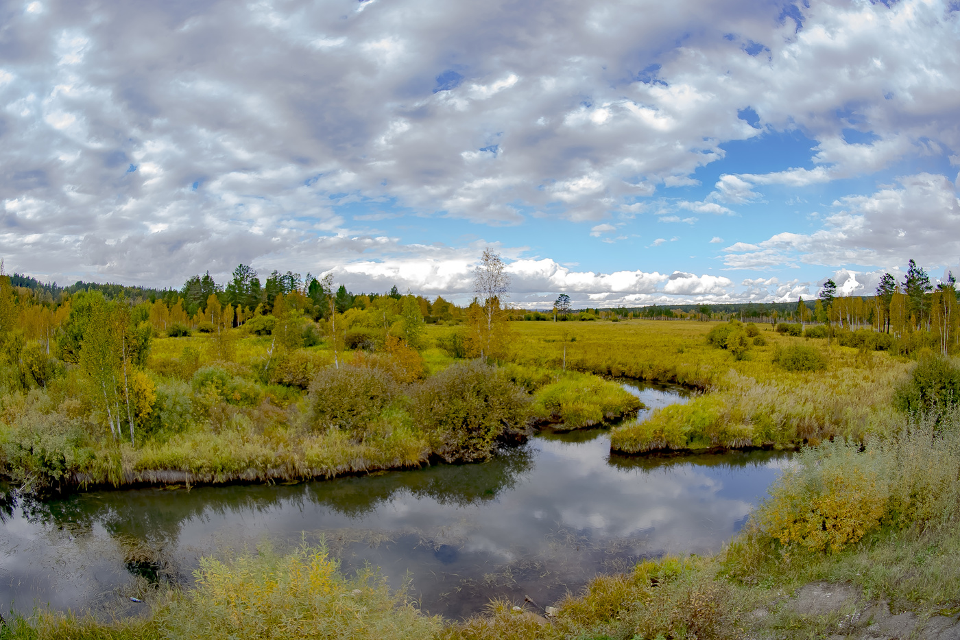 Осеннее Приангарье