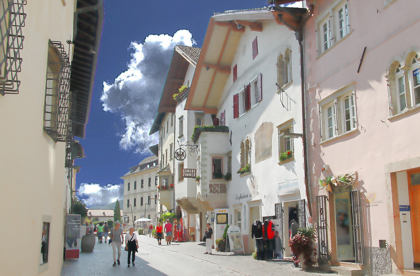 Под ярким Альпийским солнцем