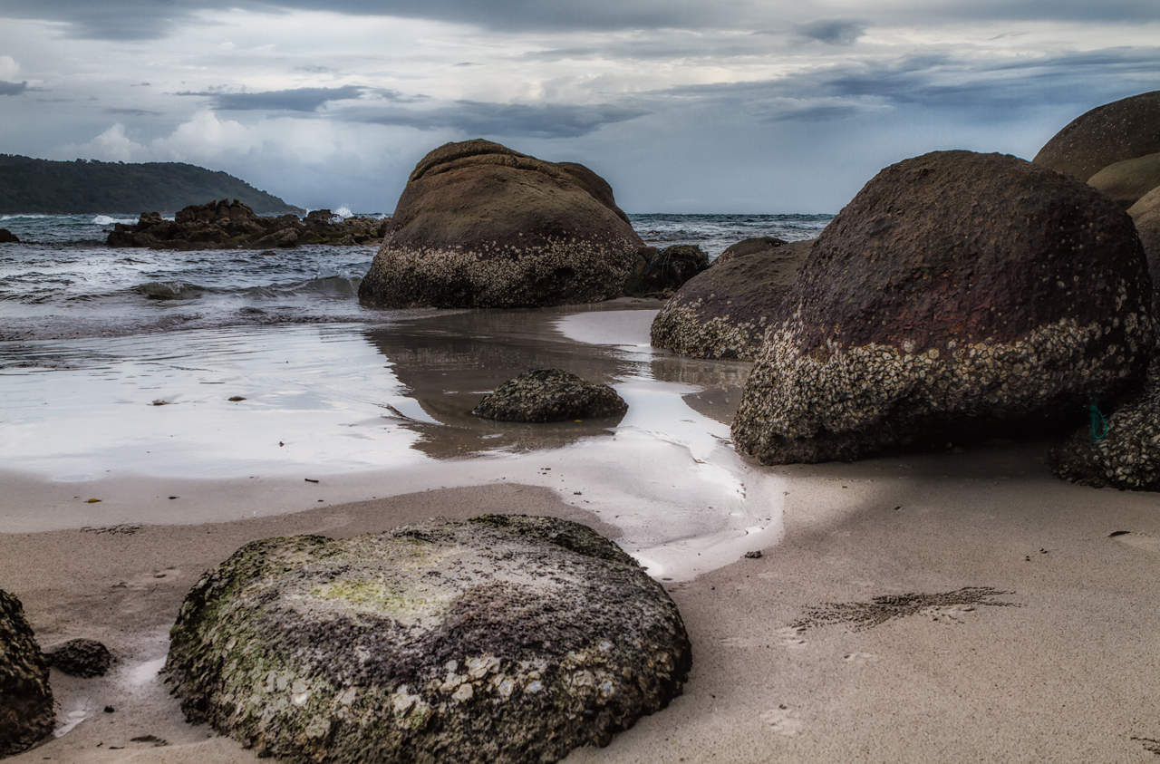 Андаманское море, сезон дождей.