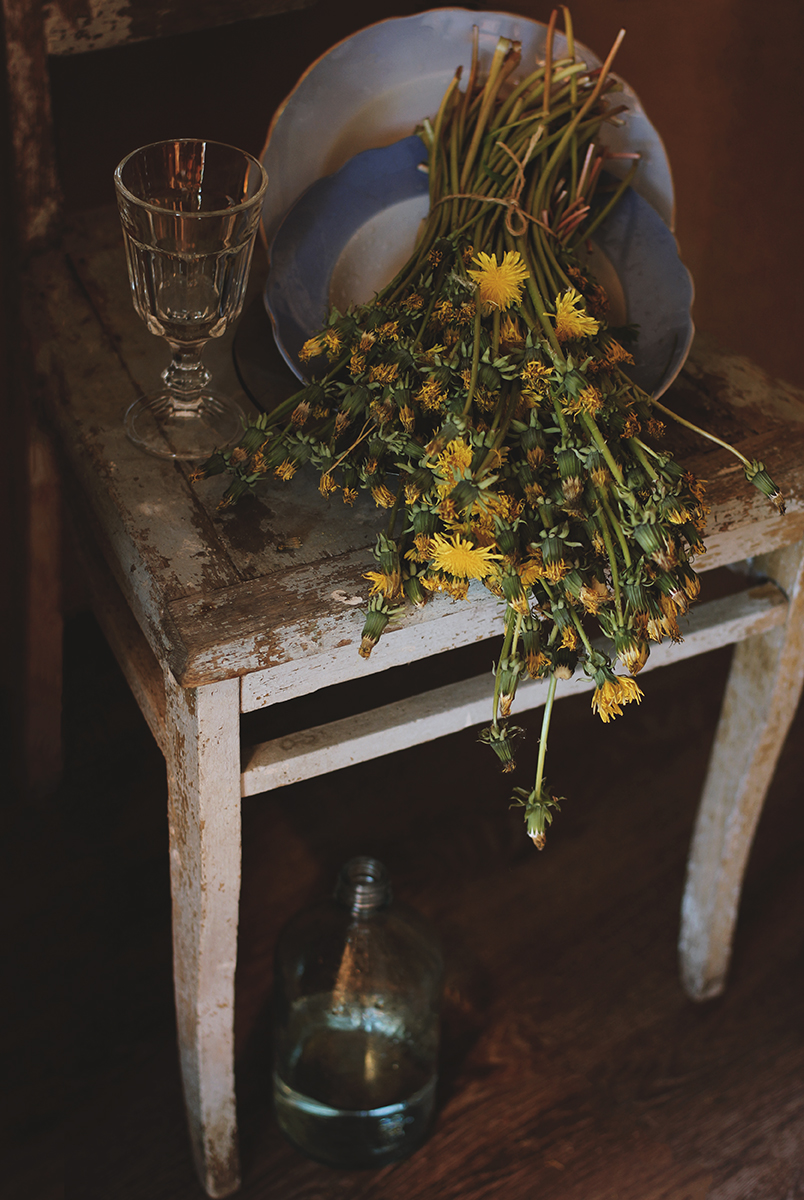 С одуванчиками