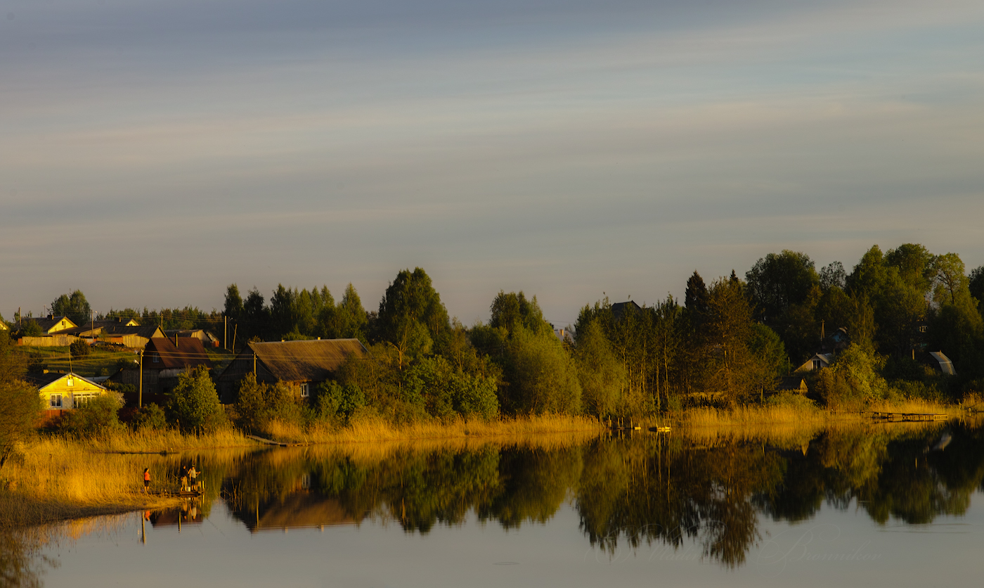 На вечерней зорьке