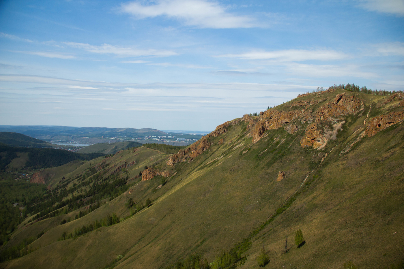 Торгашинский хребет: