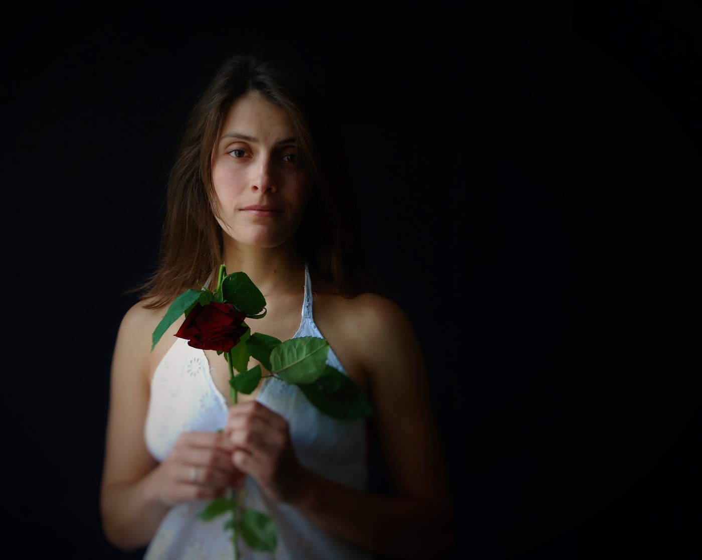 "Мне в душу постучали осторожно ..."