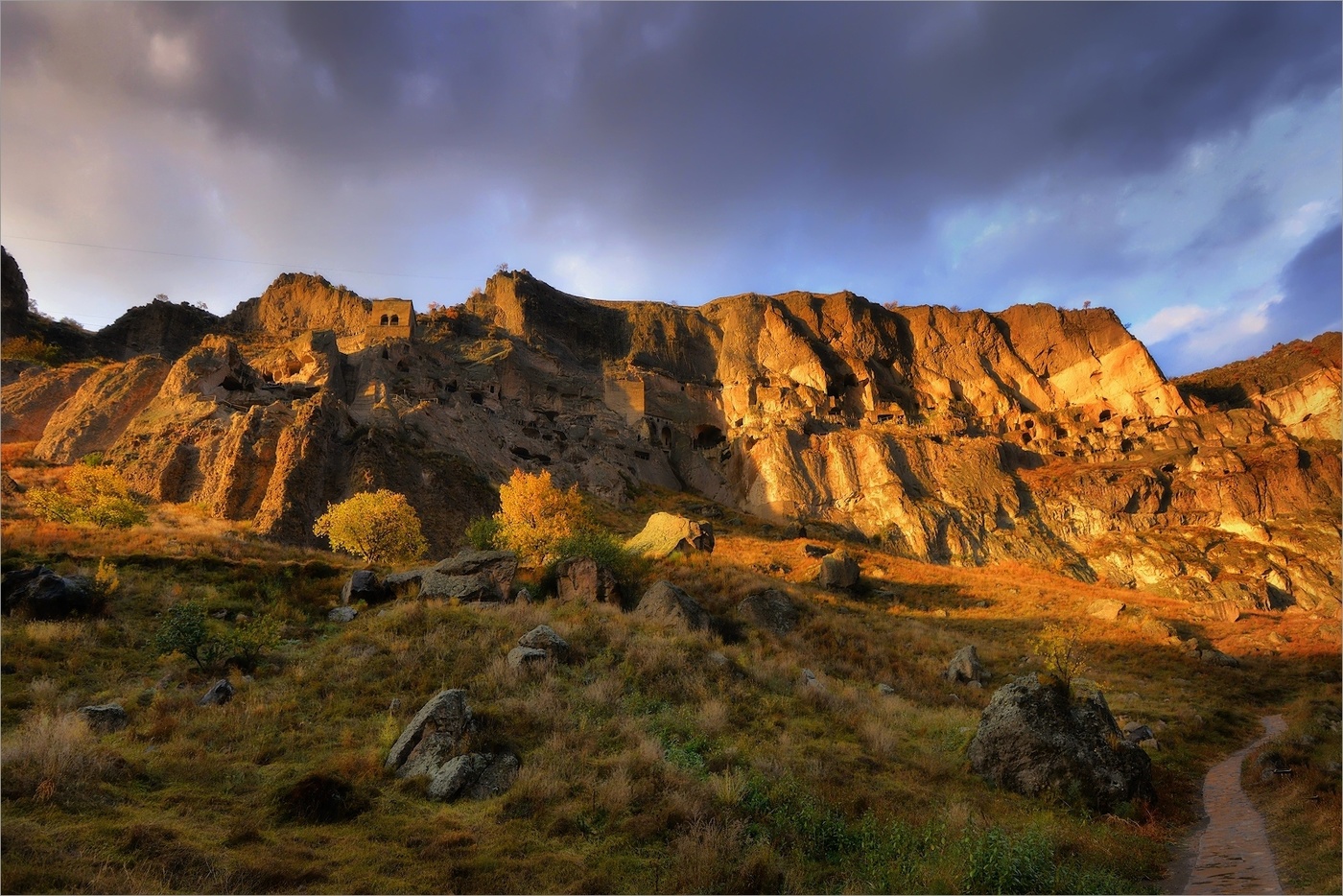 После дождя.