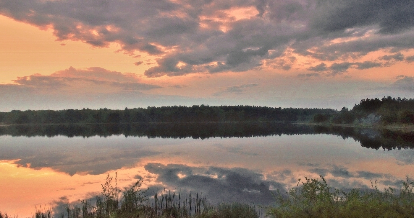 Вечерние художества природы