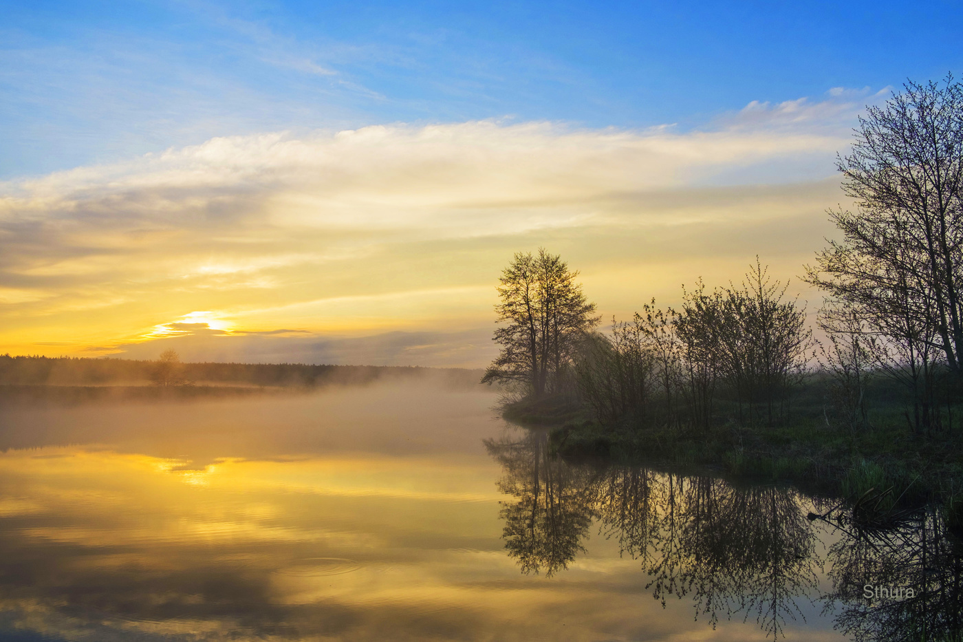 Краски весеннего утра.
