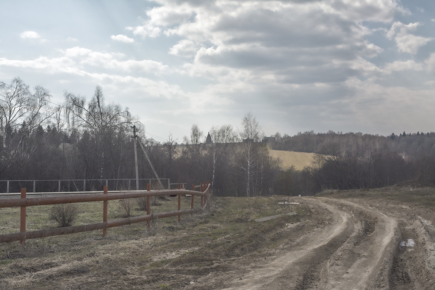 дорожный пейзаж