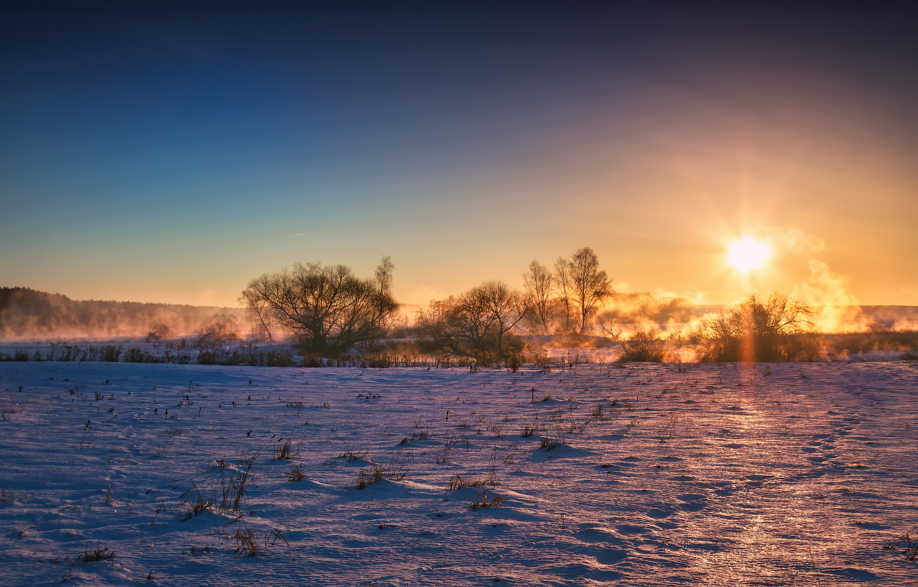 Холодное утро