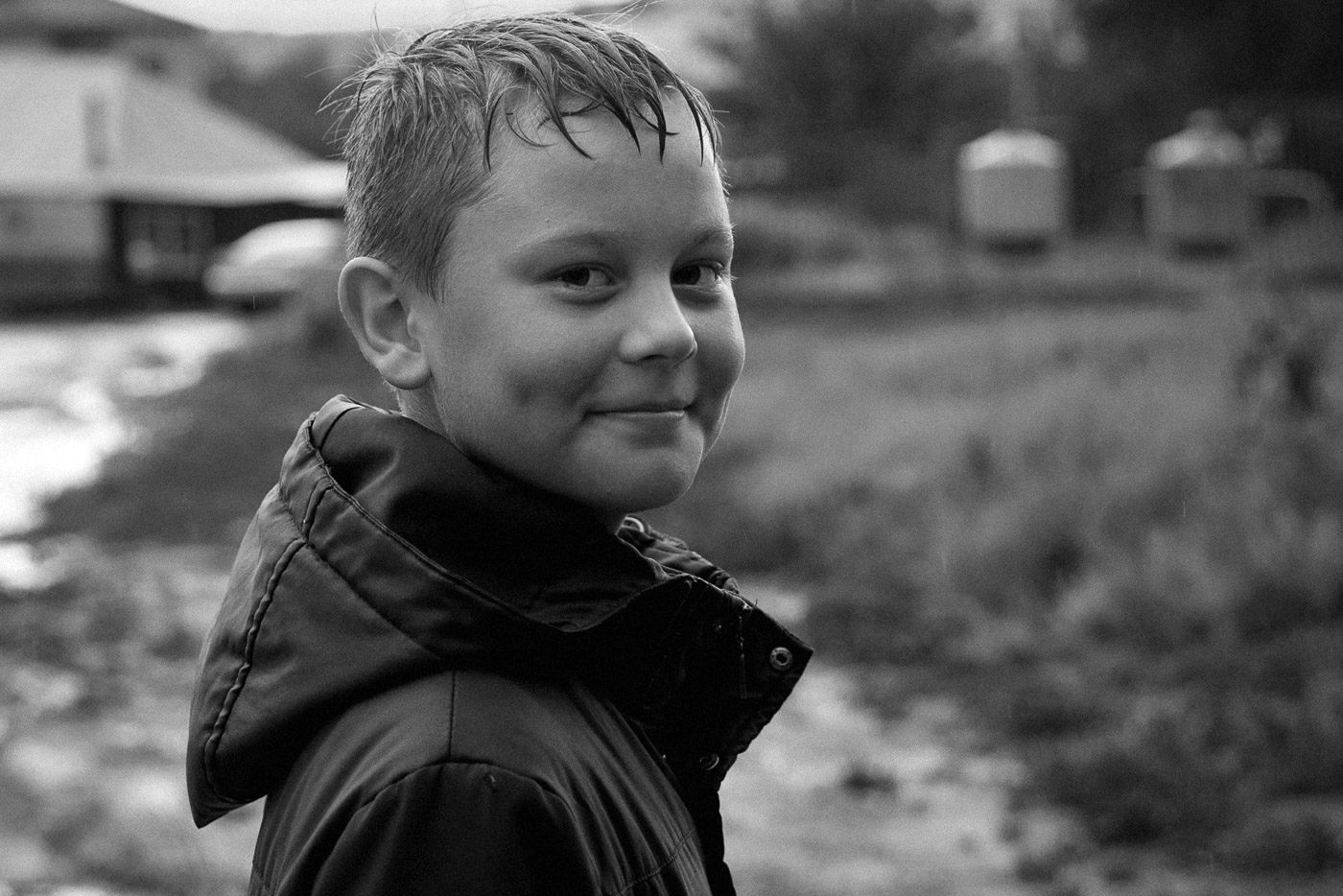 Мокрый и счастливый