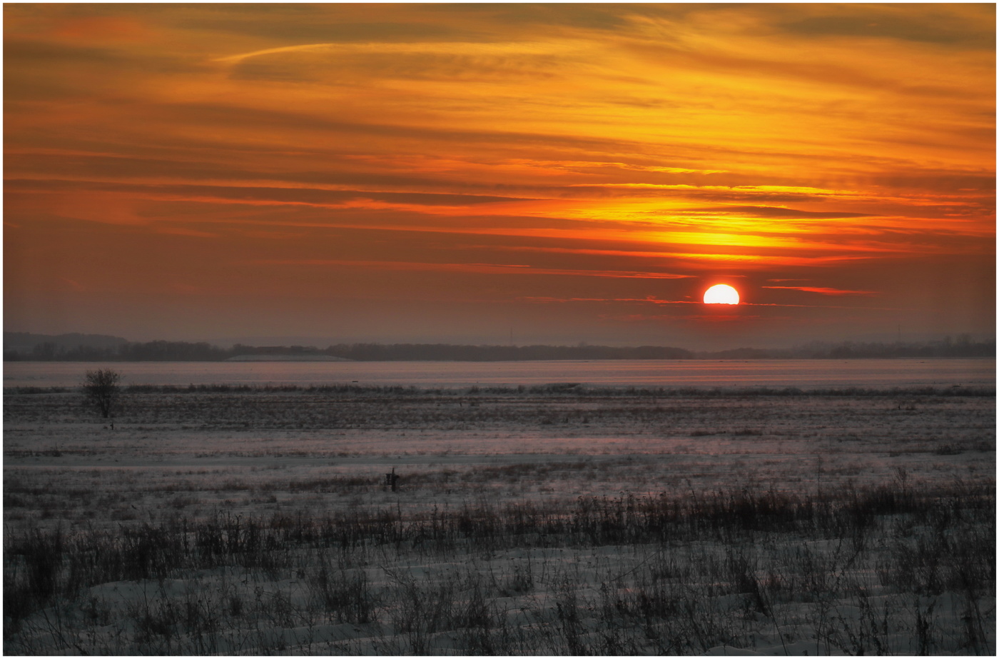 штрихи заката