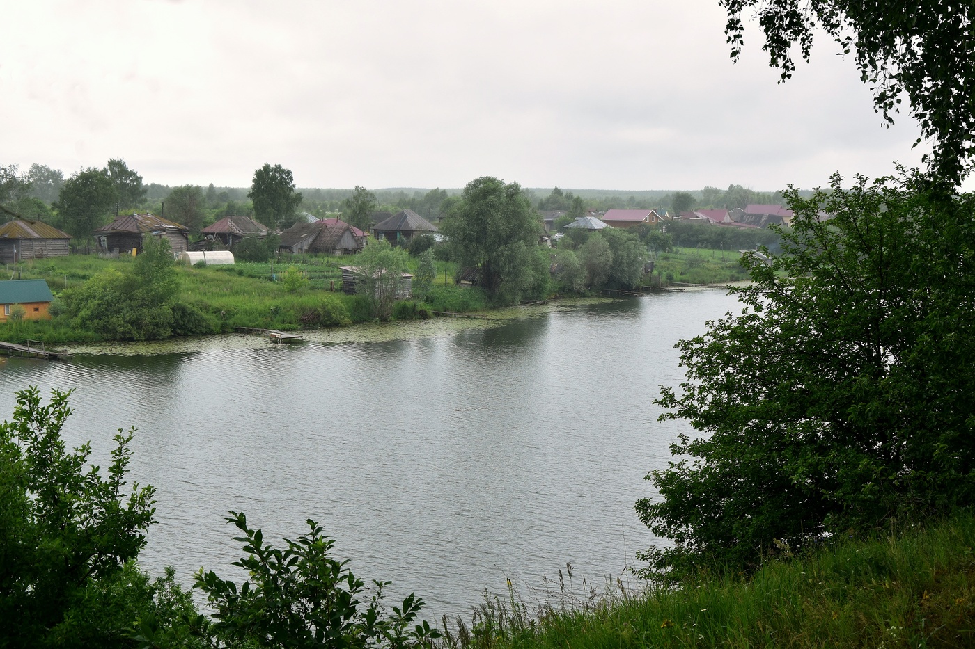 Дождливый день в конце июня