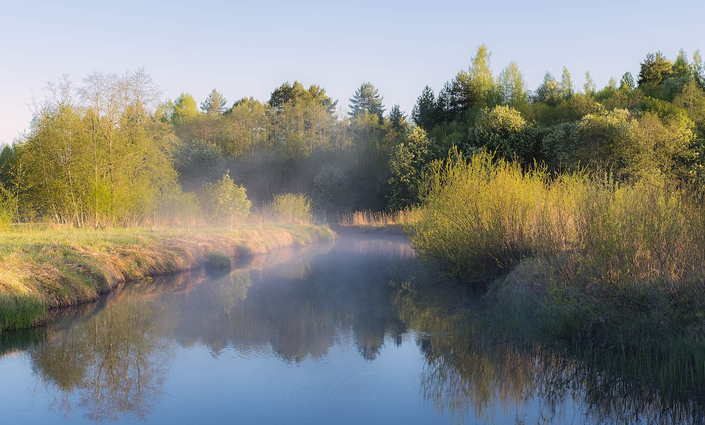 Утреннее дыхание реки