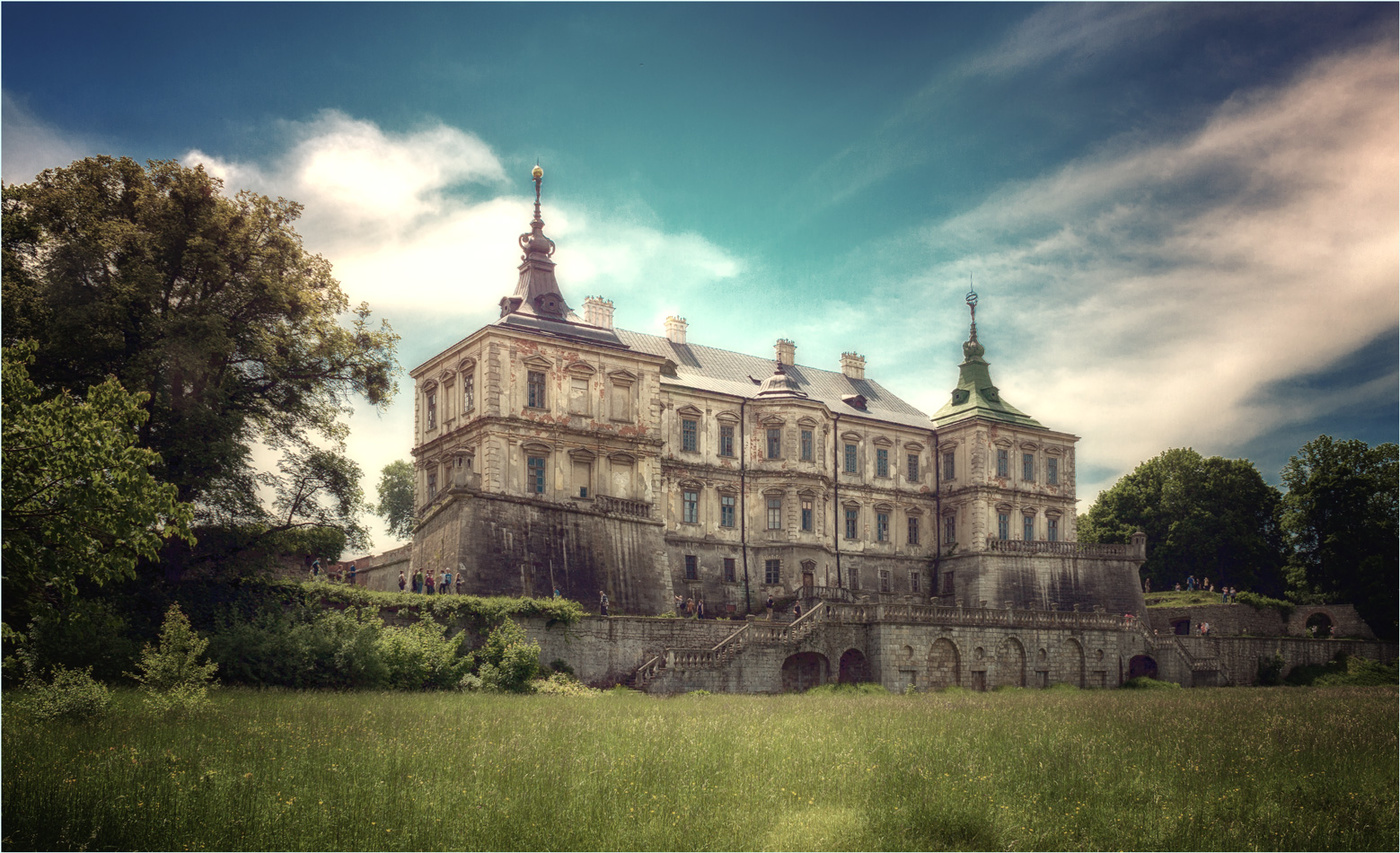 Пейзаз с Подгорецким замком