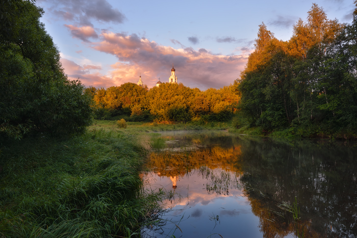 на закате дня