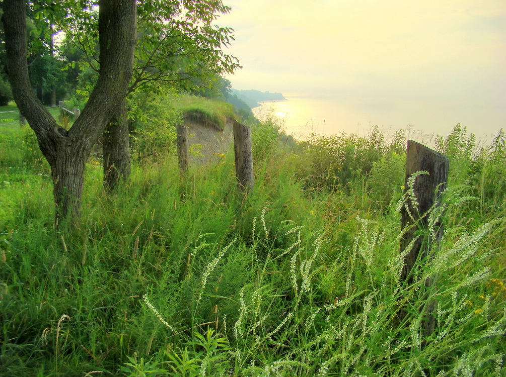 горячий рассвет над Онтарио