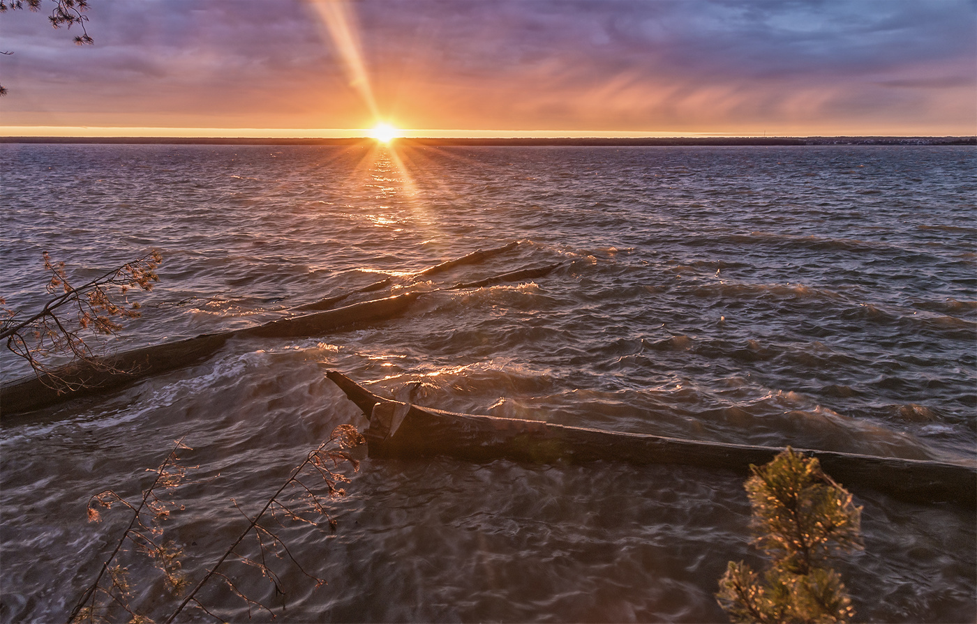 холодный закат