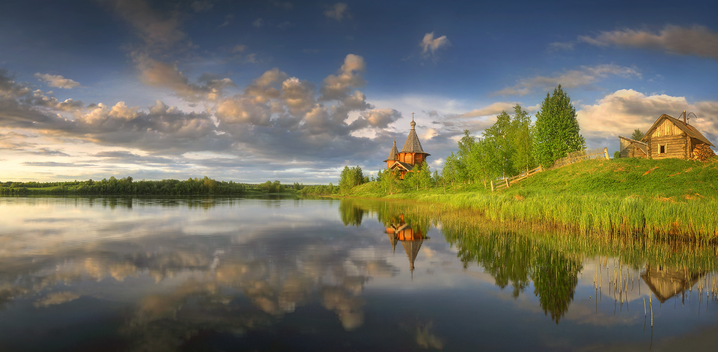 Лишь теплый ветер по воде..