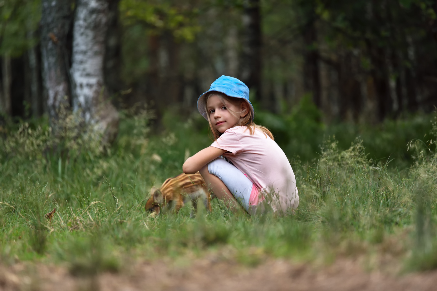 подружились...