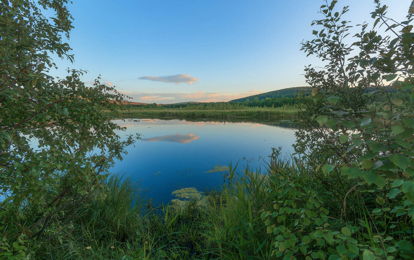 Вечернее облако