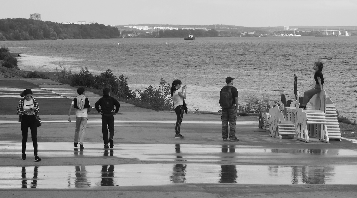 После дождя.