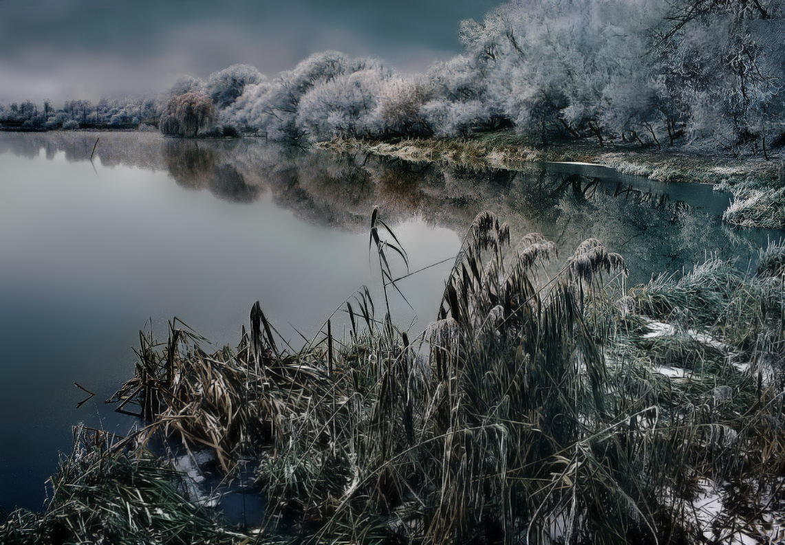 Заиневевшая и хмурейшая ноябрина