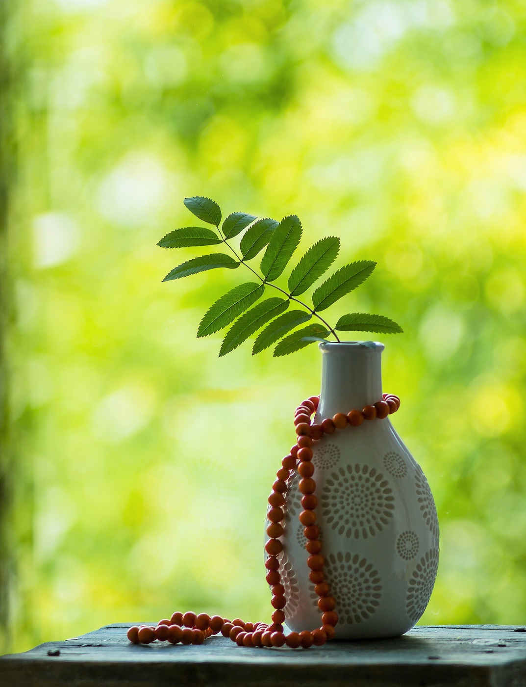 Рябиновые бусы