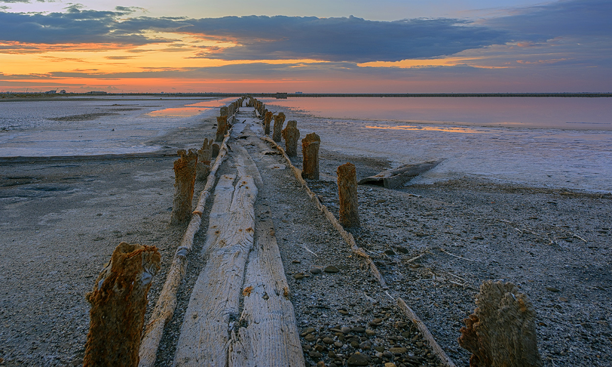 Вот такой закат.