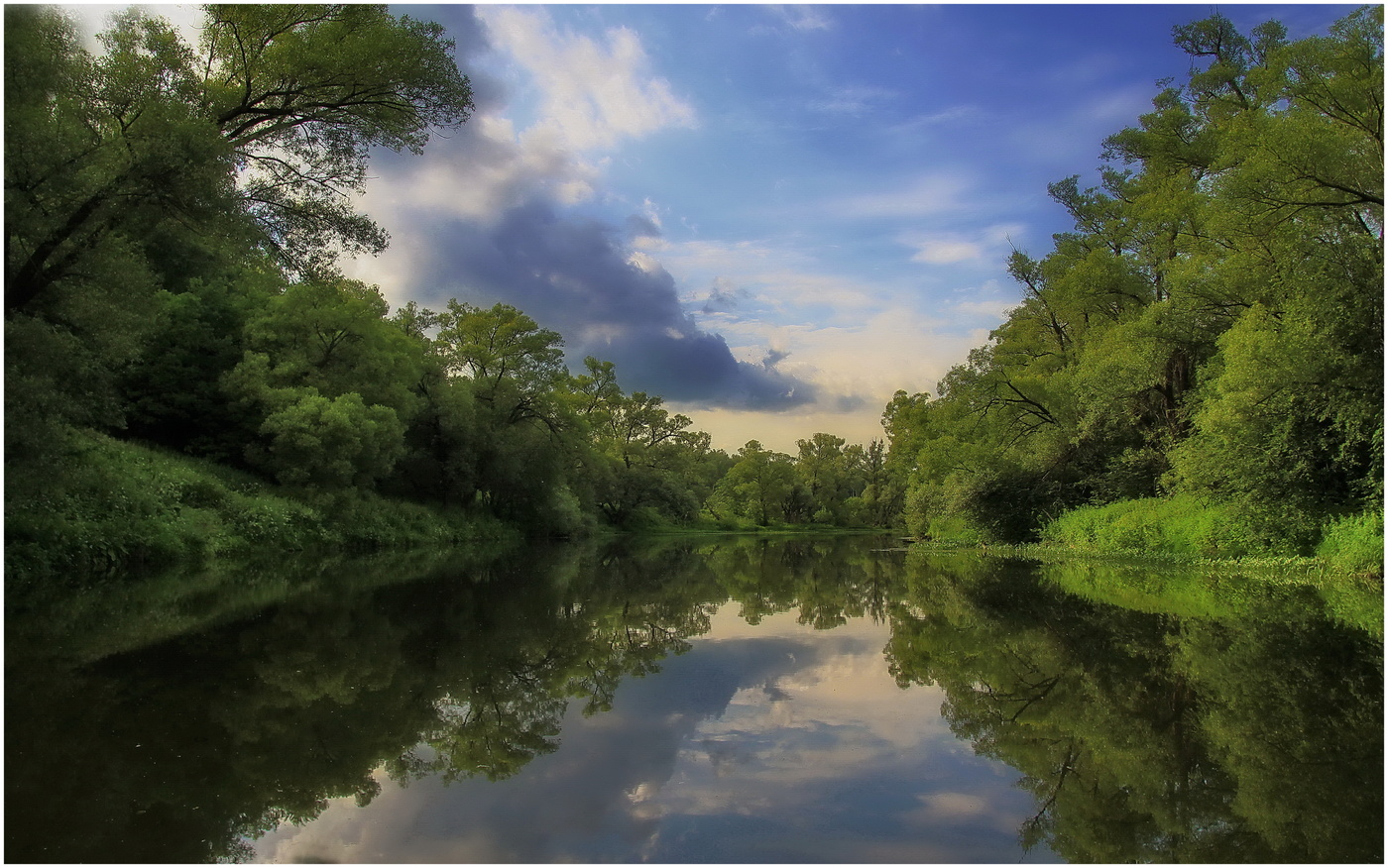 речной пейзаж