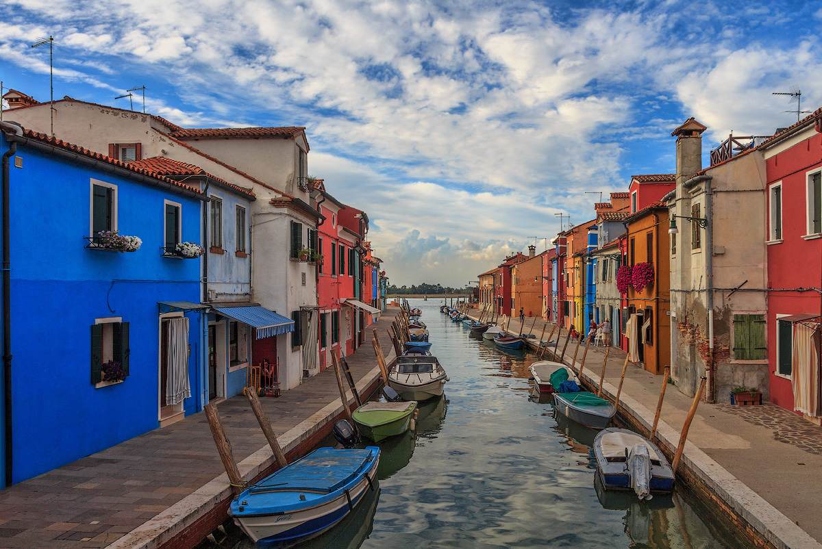 На острове Бурано