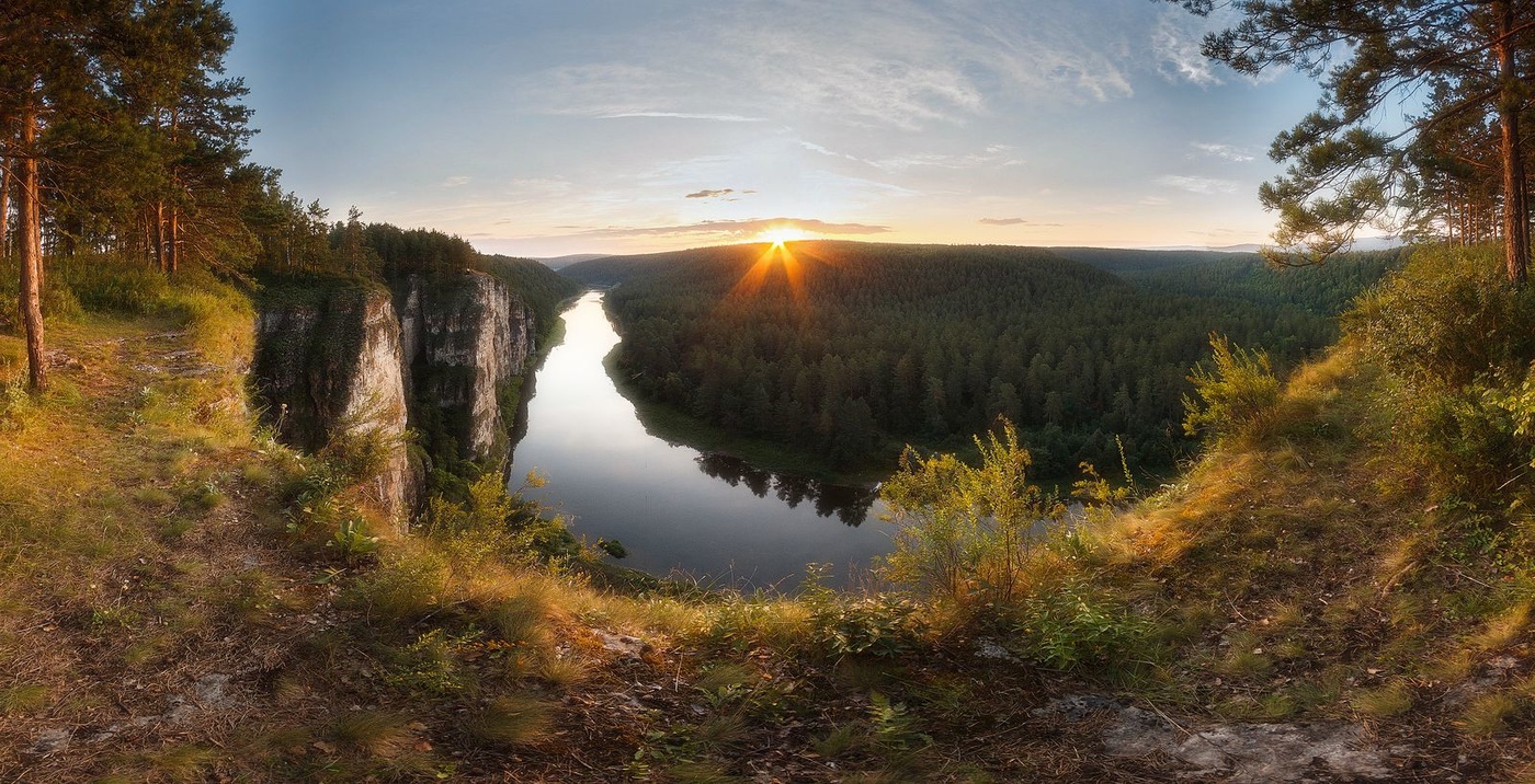 Рассвет на Айских Притёсах