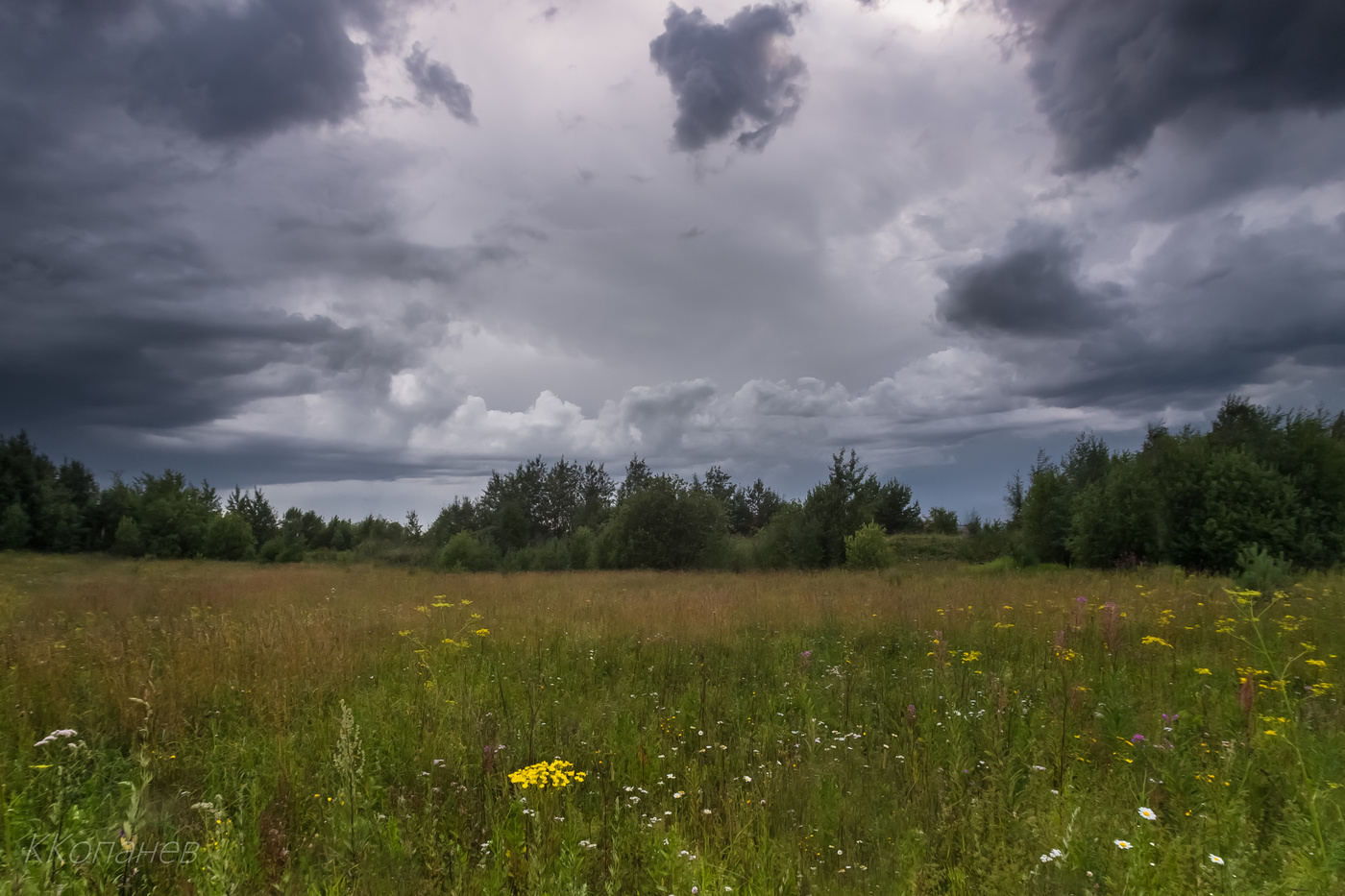 Июльское небо