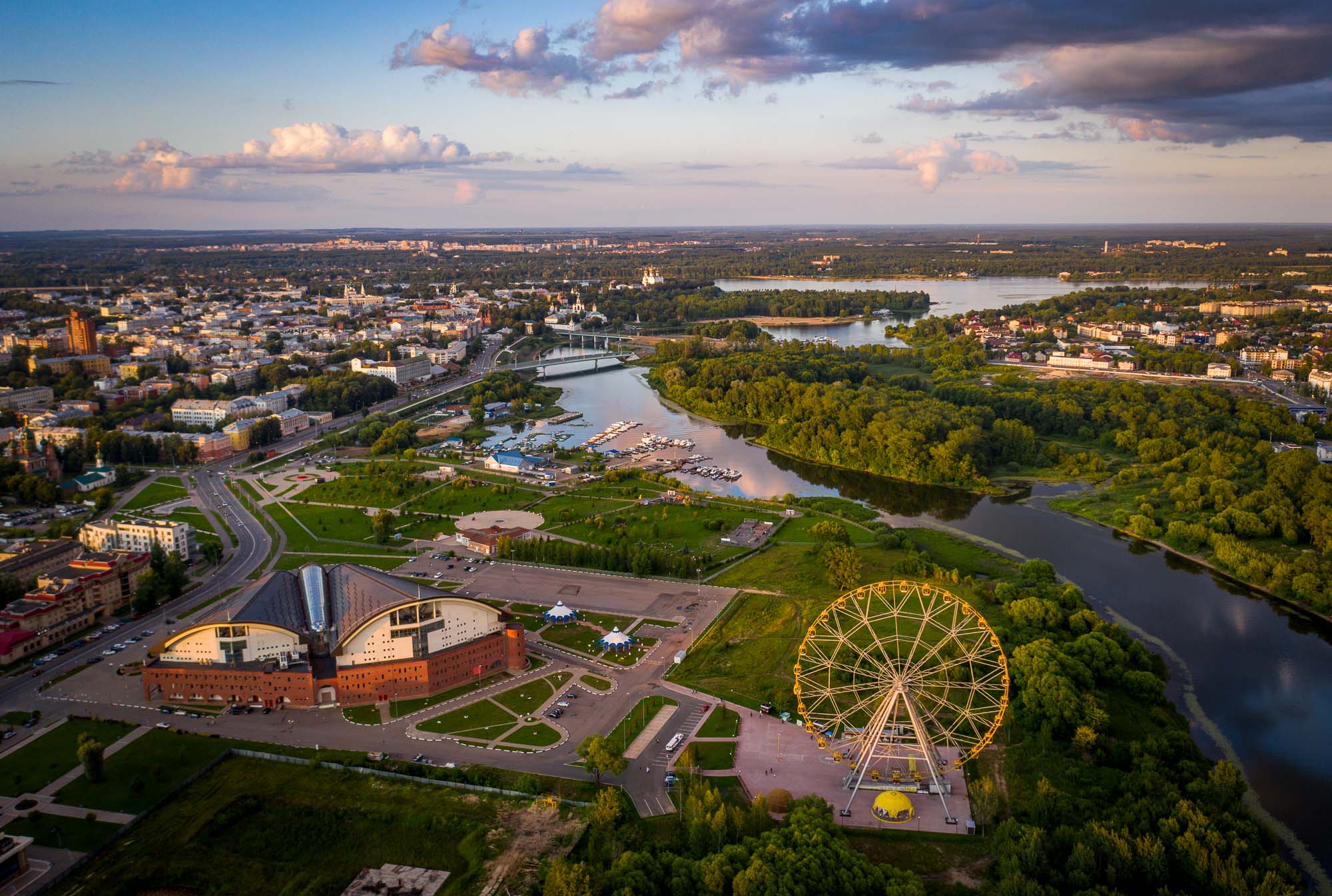 Панорама Ярославля