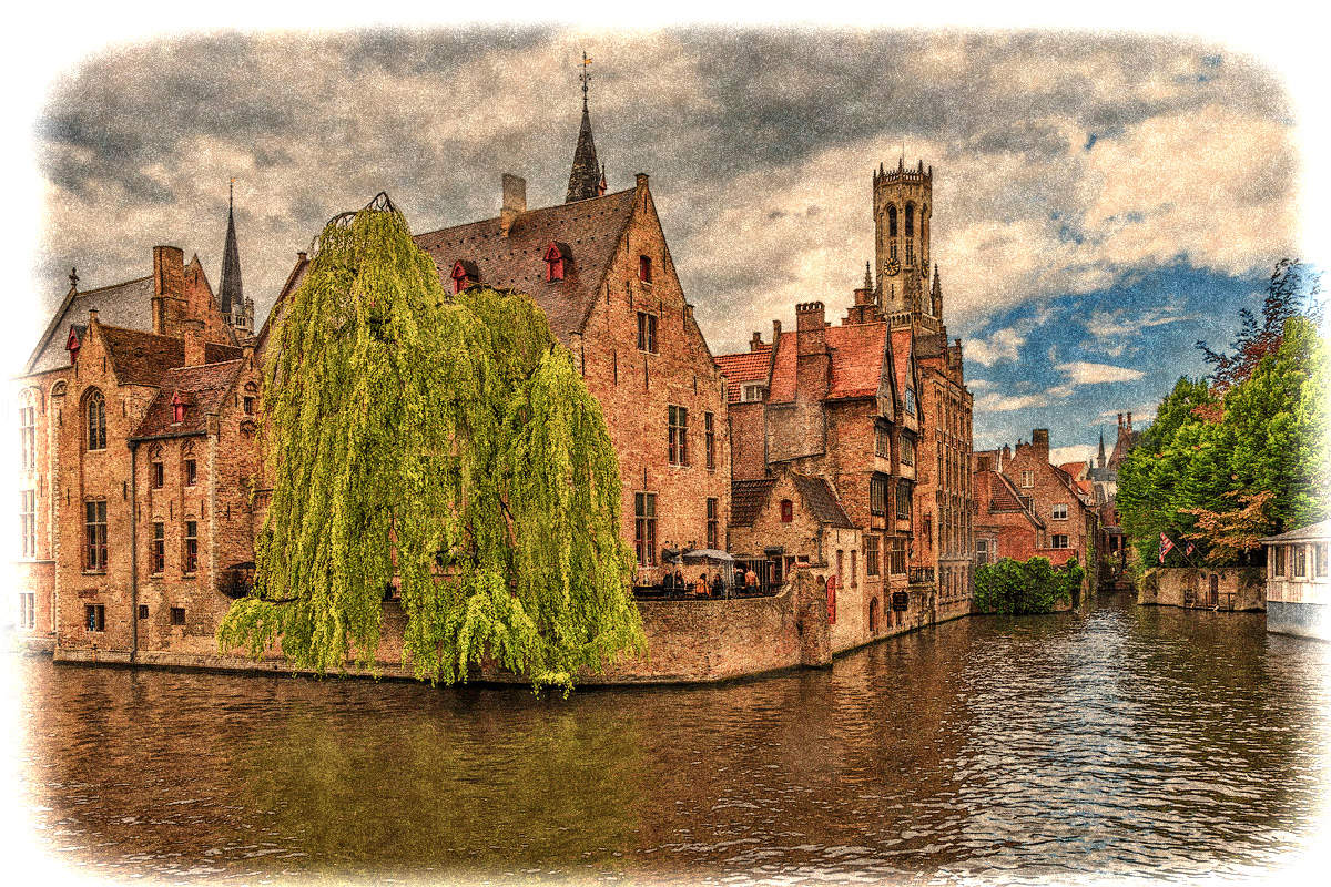 Неприветливая погода в Брюгге